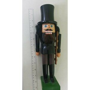 Nutcracker Ornament - Germany 11.5 inches tall.